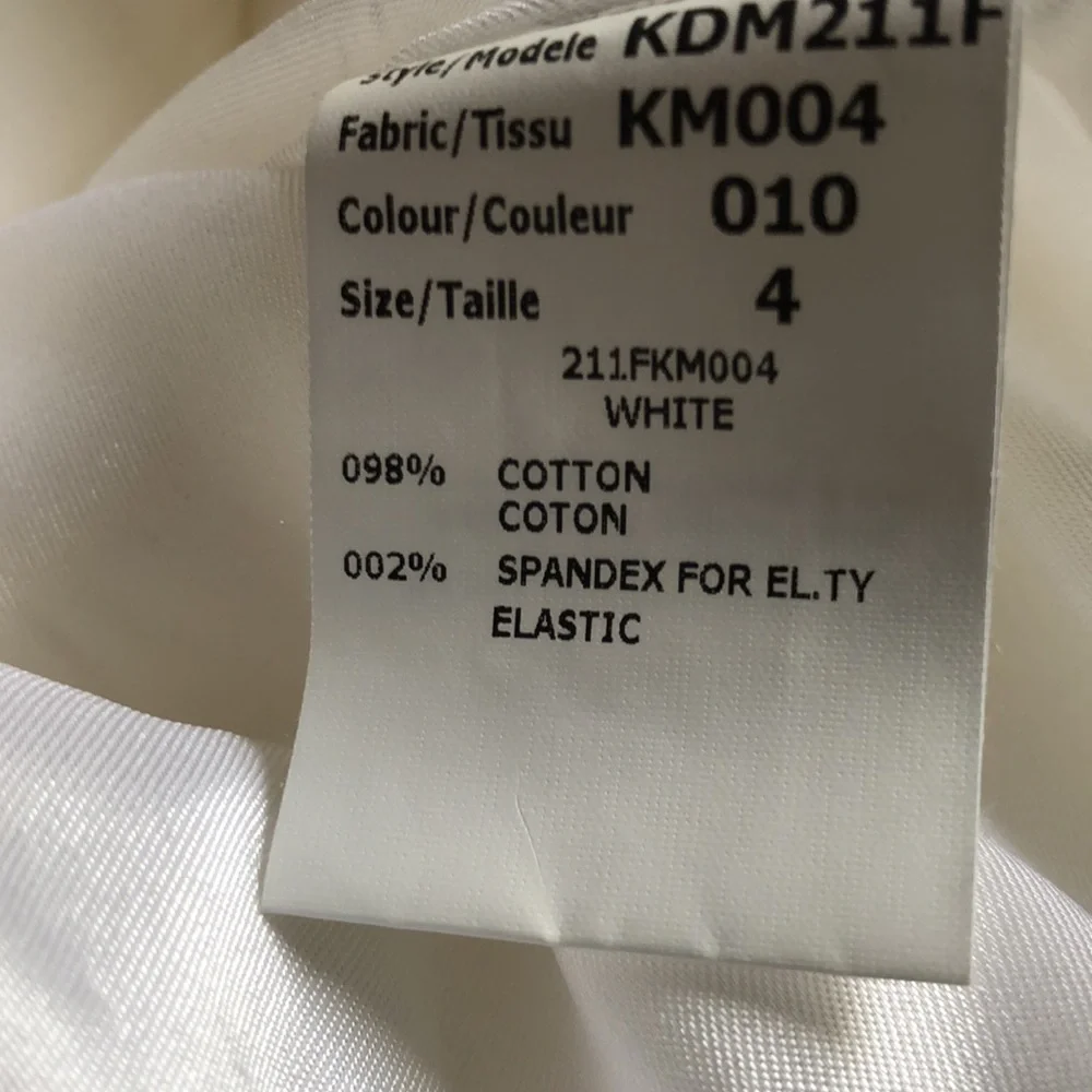 Michael Kors brand new gorgeous white pants made in Italy, perfect for summer - Picture 6 of 10